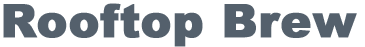 Text: Rooftop Brew