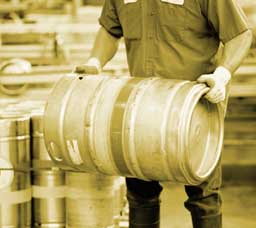 Half barrel keg - more than home brewers use